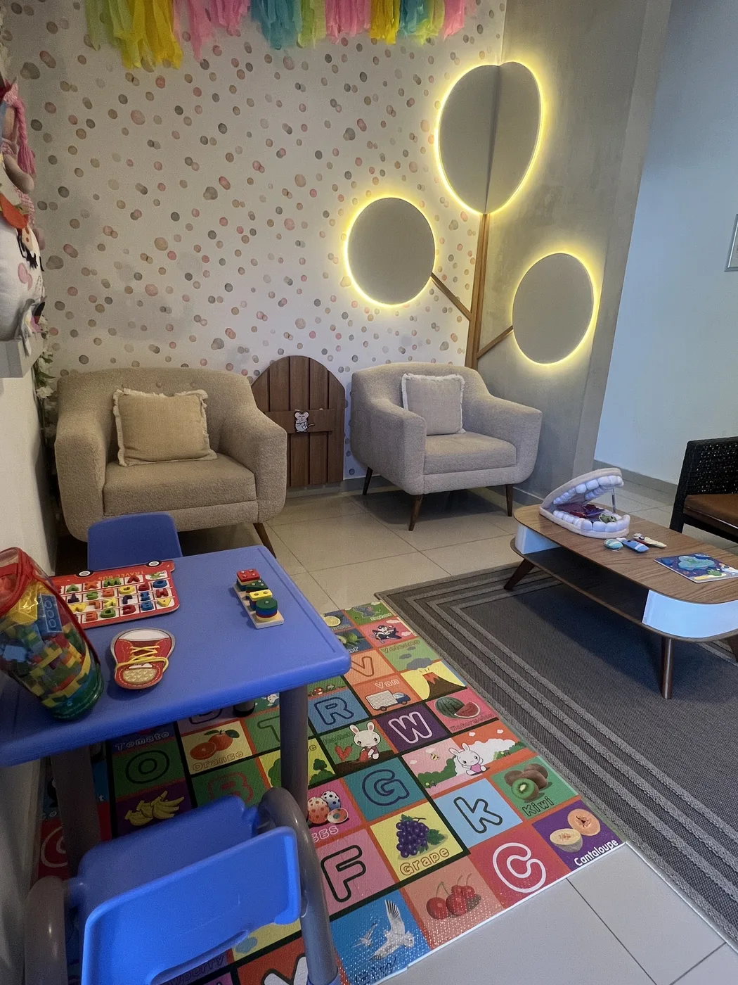 Sala de espera de Escuadrón Sonrisa