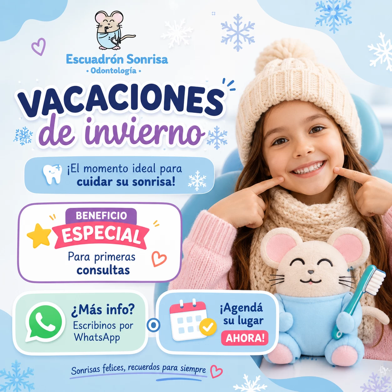 Promo del mes de Escuadrón Sonrisa