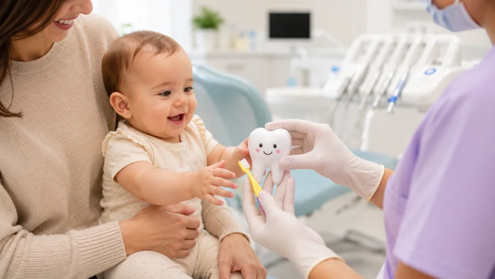 Primeros cuidados dentales para bebés